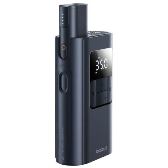 Baseus PrimeTrip VA1 Wired and Wireless 2-in-1 Tire Inflator - Cosmic Black